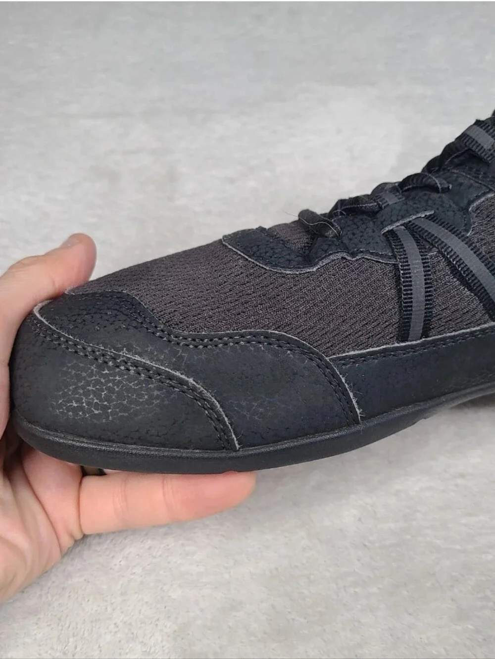 Xero Shoes Mens Prio Barefoot Running Sneaker Sz 11 Minimalist Athletic Black